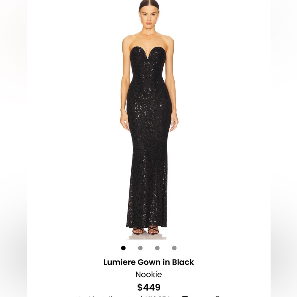 Black Nookie Gown